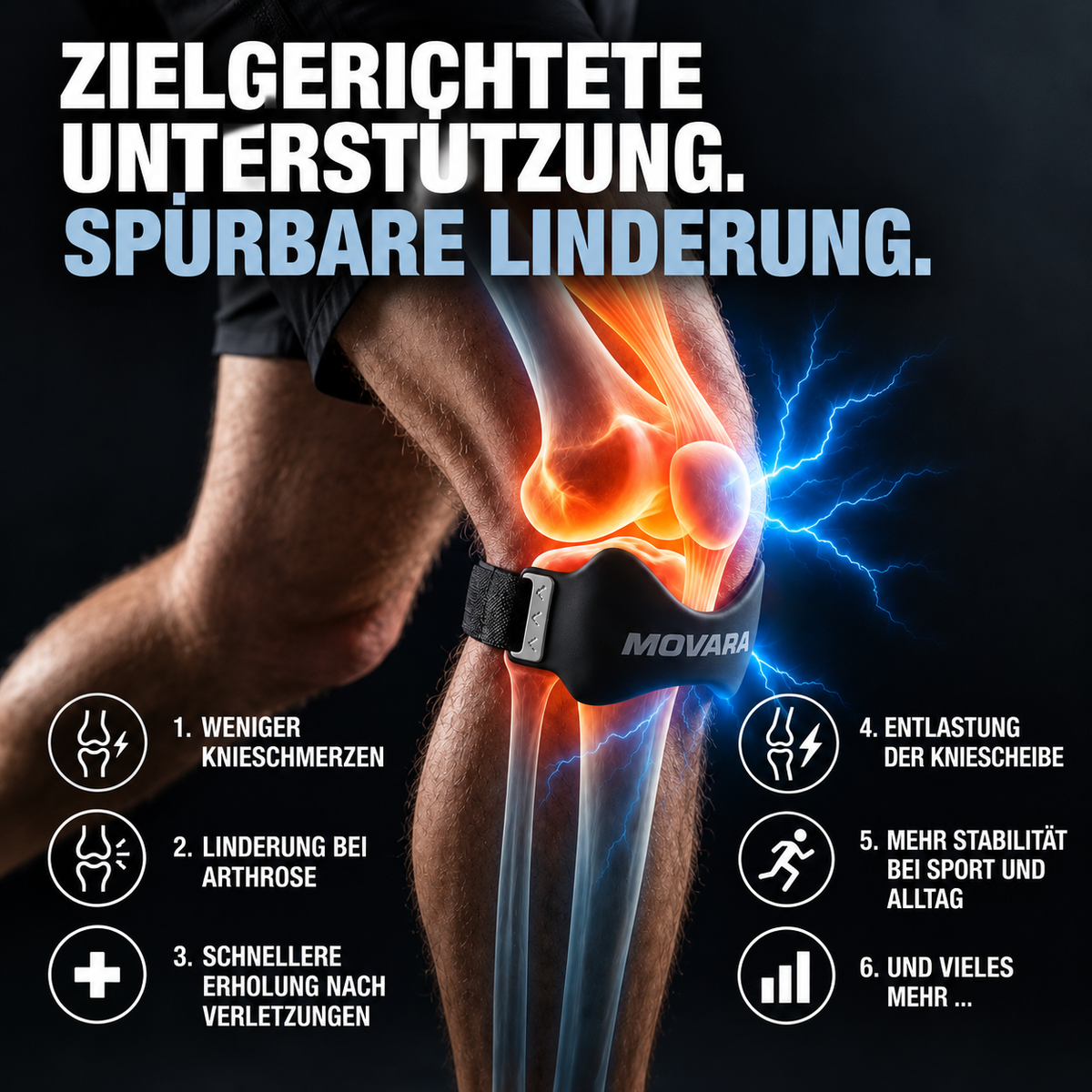 MOVARA Präzisions-Knieband